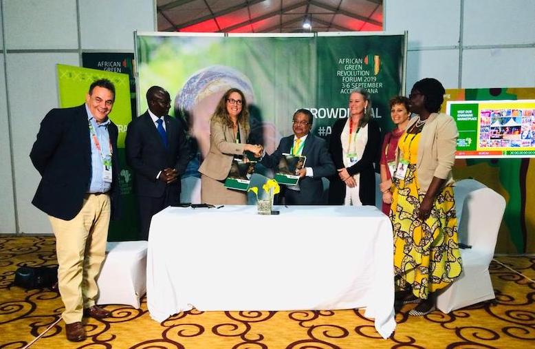 Milestone: Partnering with AGRA at the African Green Revolution Forum in Ghana